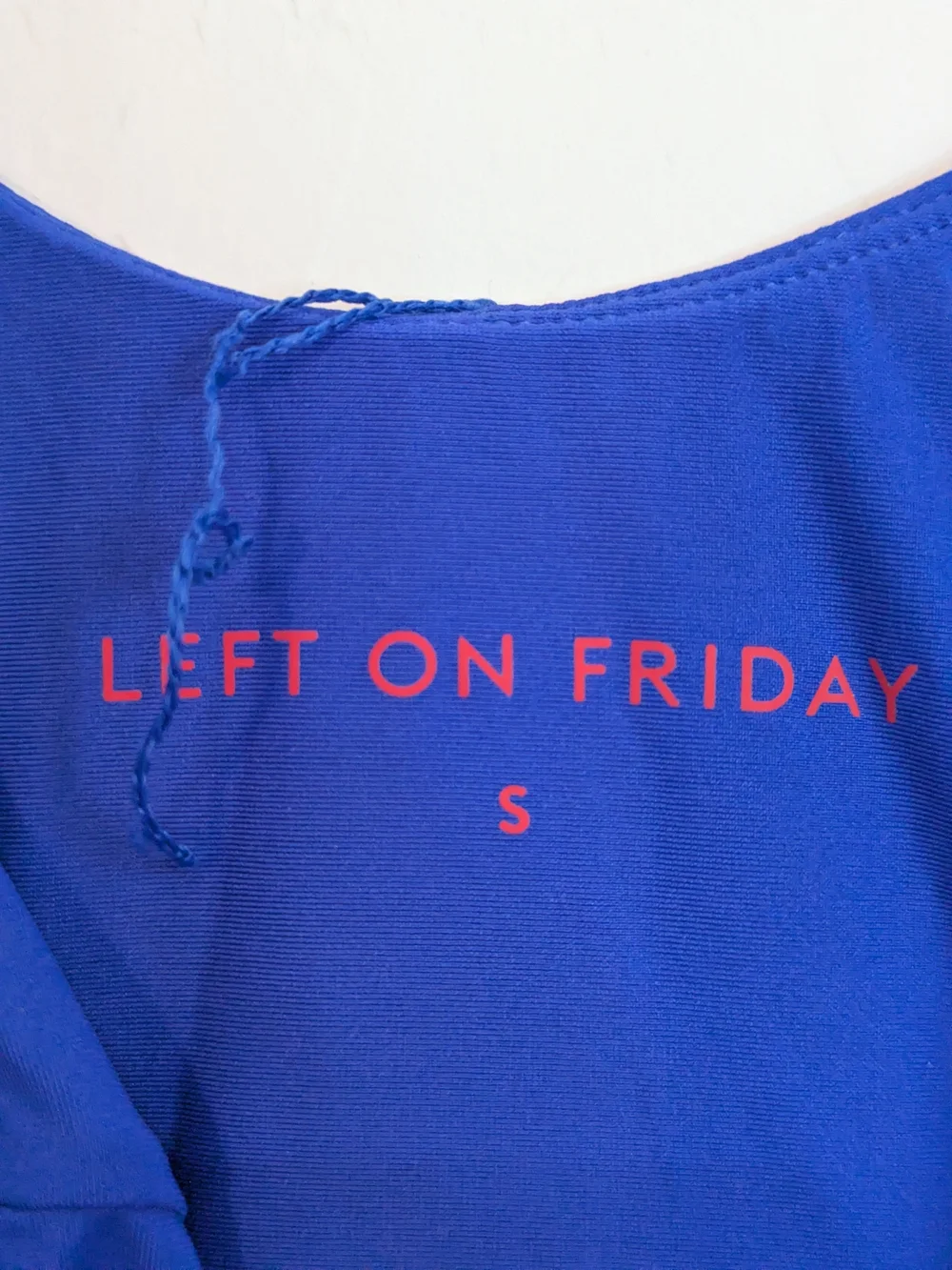Left on Friday Sunday Suit in First Place Blue - Size S